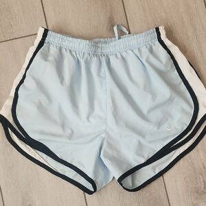 Nike Women's Sky Blue Athletic Shorts